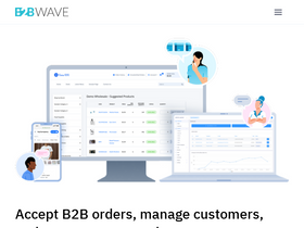 'b2bwave.com' screenshot