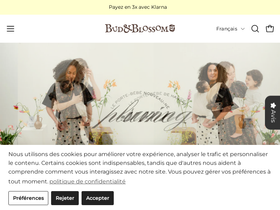 budblossomslings.com homepage screenshot