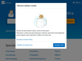 'idoctors.it' screenshot