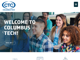 'columbustech.edu' screenshot