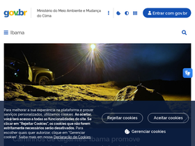 'ibama.gov.br' screenshot
