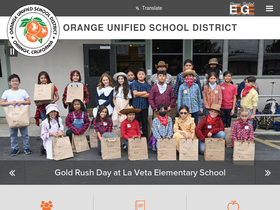 'orangeusd.org' screenshot