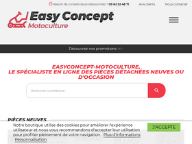'easyconcept-motoculture.com' screenshot