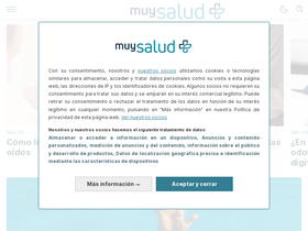 'muysalud.com' screenshot