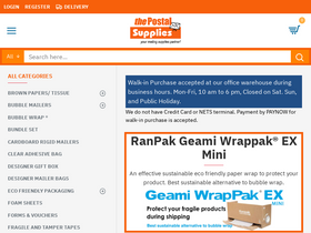 thepostalsupplies.com