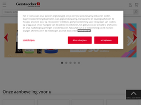 'gerstaecker.nl' screenshot