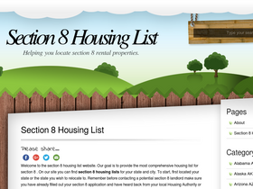 section8housinglist.info
