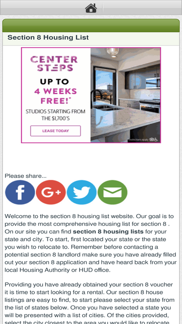 section8housinglist.info
