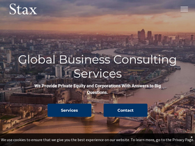 'stax.com' screenshot