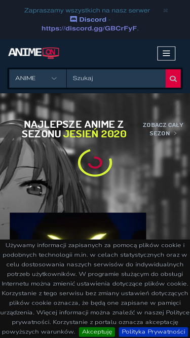  Najlepsza strona z anime online pl! Anime z polskimi  napisami w doskonałej jakości i bez reklam! Najlepsze odtwarzacze video.  Strona od fanów dla fanów.