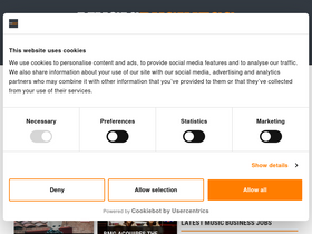 'musicbusinessworldwide.com' screenshot