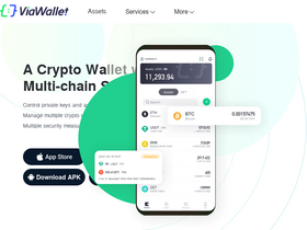 'viawallet.com' screenshot