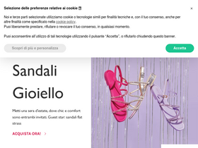 'pittarosso.com' screenshot