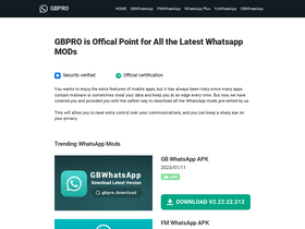 'gbpro.download' screenshot
