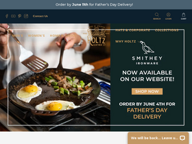 'holtzleather.com' screenshot