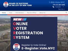 'vote.nyc' screenshot