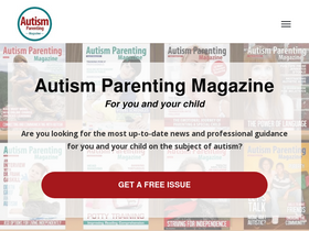 'autismparentingmagazine.com' screenshot