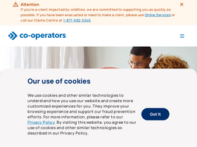 'cooperators.ca' screenshot