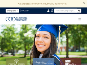 'smccd.edu' screenshot