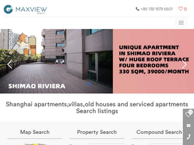 'maxviewrealty.com' screenshot