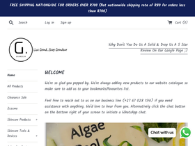 grandeur.global homepage screenshot