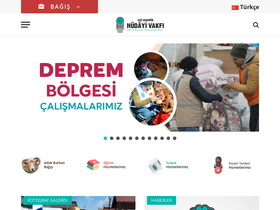 'hudayivakfi.org' screenshot