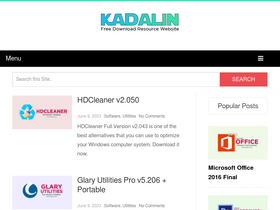 'kadalin.com' screenshot