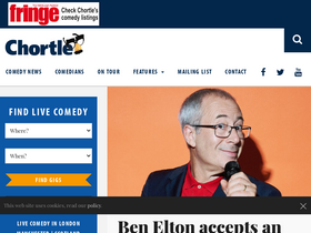 'chortle.co.uk' screenshot