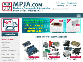 'mpja.com' screenshot