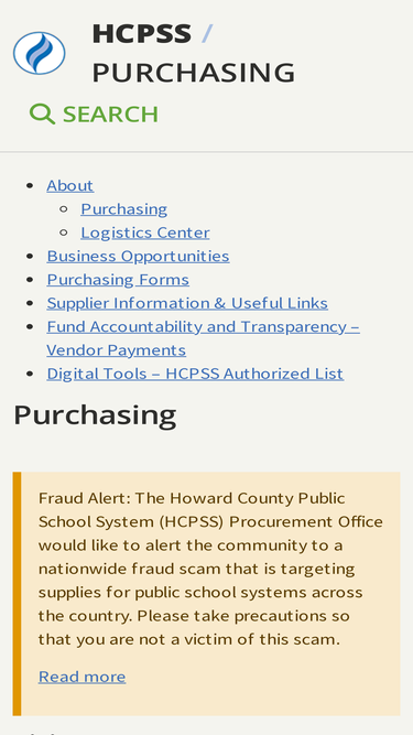 purchasing.hcpss.org