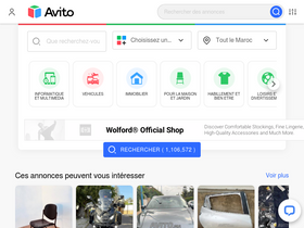 'avito.ma' screenshot