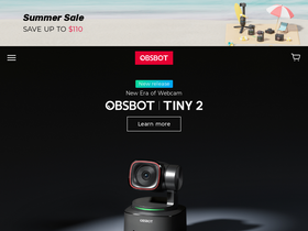 'obsbot.com' screenshot