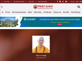 'phatgiao.org.vn' screenshot