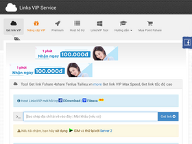 'linksvip.net' screenshot