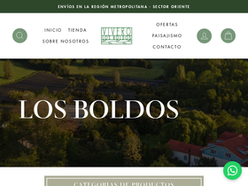 viverolosboldos.cl homepage screenshot