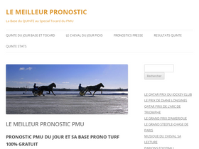 'meilleurpronostic.fr' screenshot