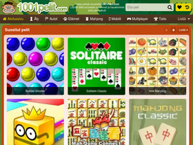 '1001pelit.com' screenshot