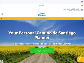 'followthecamino.com' screenshot