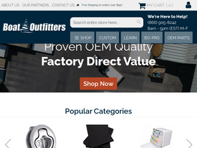 'boatoutfitters.com' screenshot