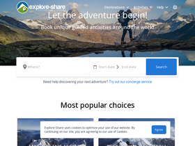 'explore-share.com' screenshot