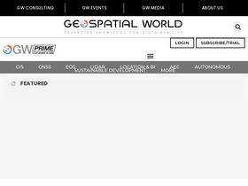 'geospatialworld.net' screenshot