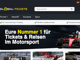 'global-tickets.com' screenshot