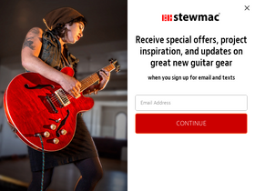 'stewmac.com' screenshot