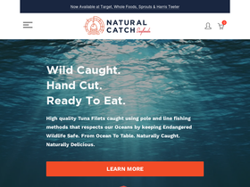naturalcatch.com homepage screenshot