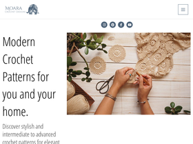 'moaracrochet.com' screenshot