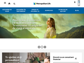 'metropolitanlife.ro' screenshot