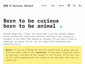 acuriousanimal.com