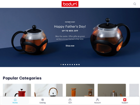 'bodum.com' screenshot