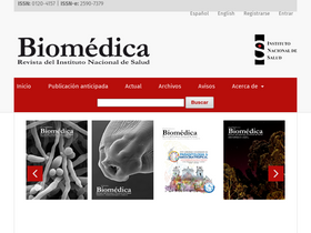 'revistabiomedica.org' screenshot