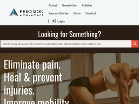 'precisionmovement.coach' screenshot